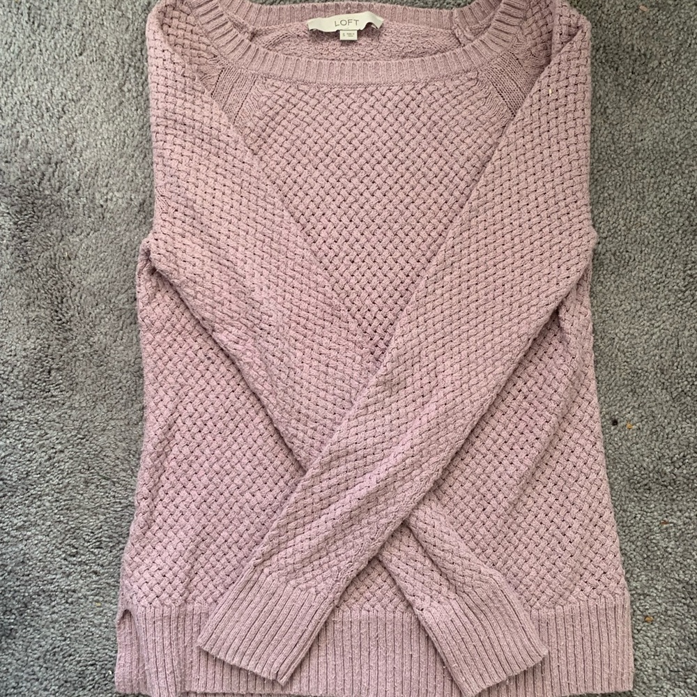 Loft Lavendar sweater